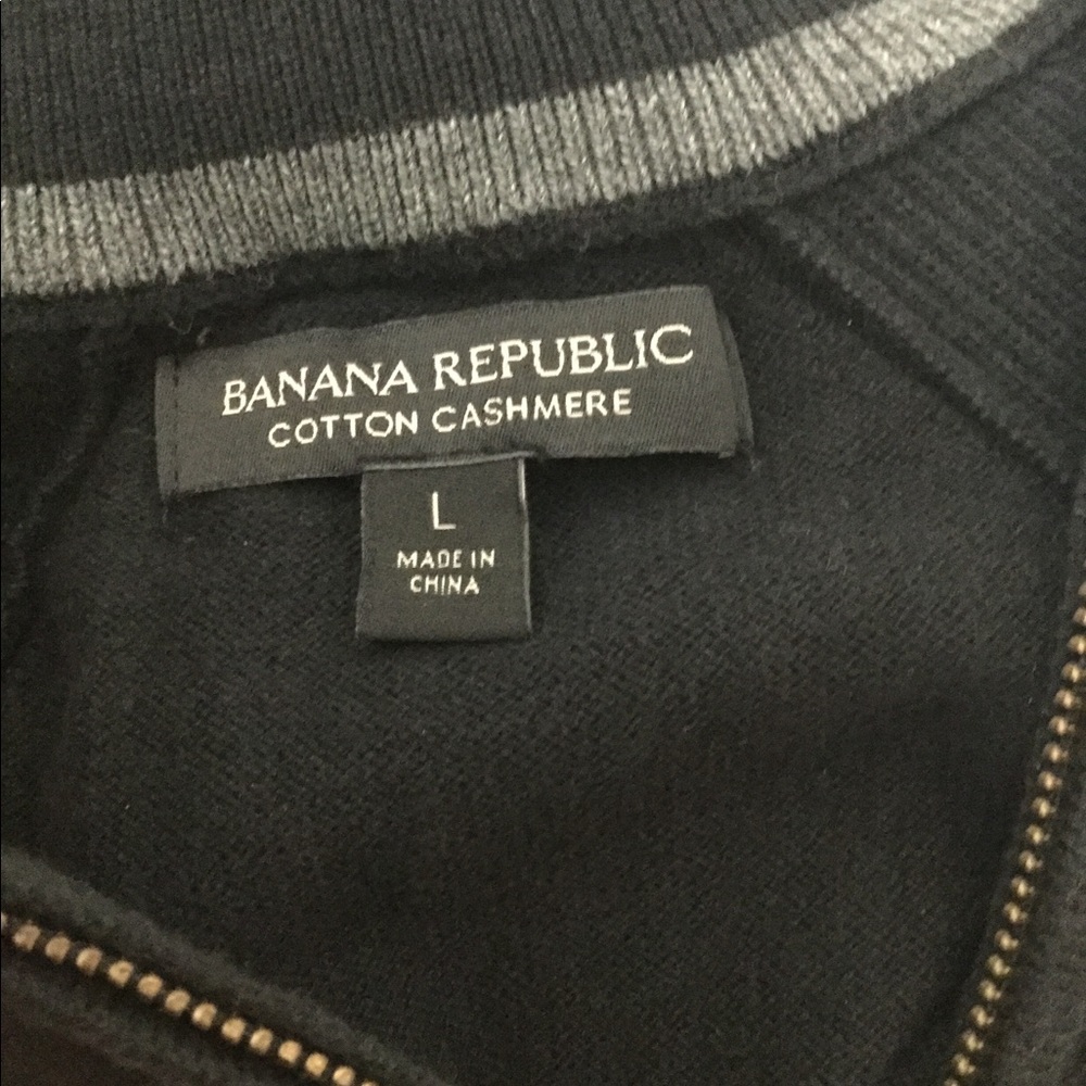 BANANA REPUBLIC COTTON CASHMERE Men’s WARM Sweater - Picture 4 of 7